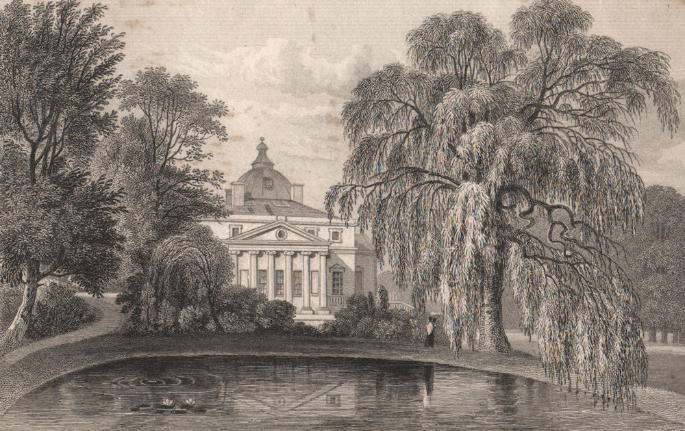 Foot's Cray Place, Kent. Lord Bexley. Demolished 1950. SHEPHERD 1829 old print